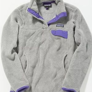 Patagonia half button up fleece jacket